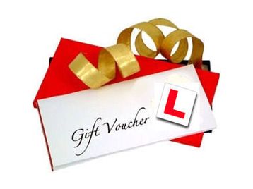 Driving lesson gift vouchers