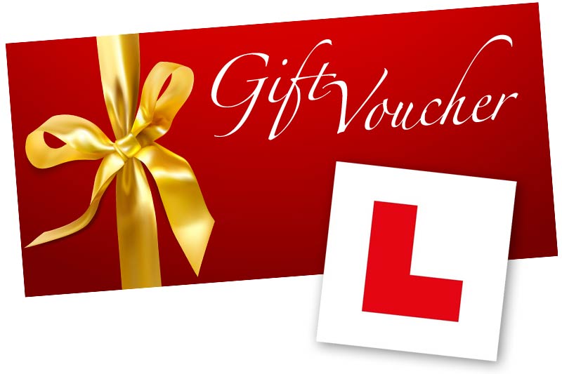 Driving lesson gift voucher